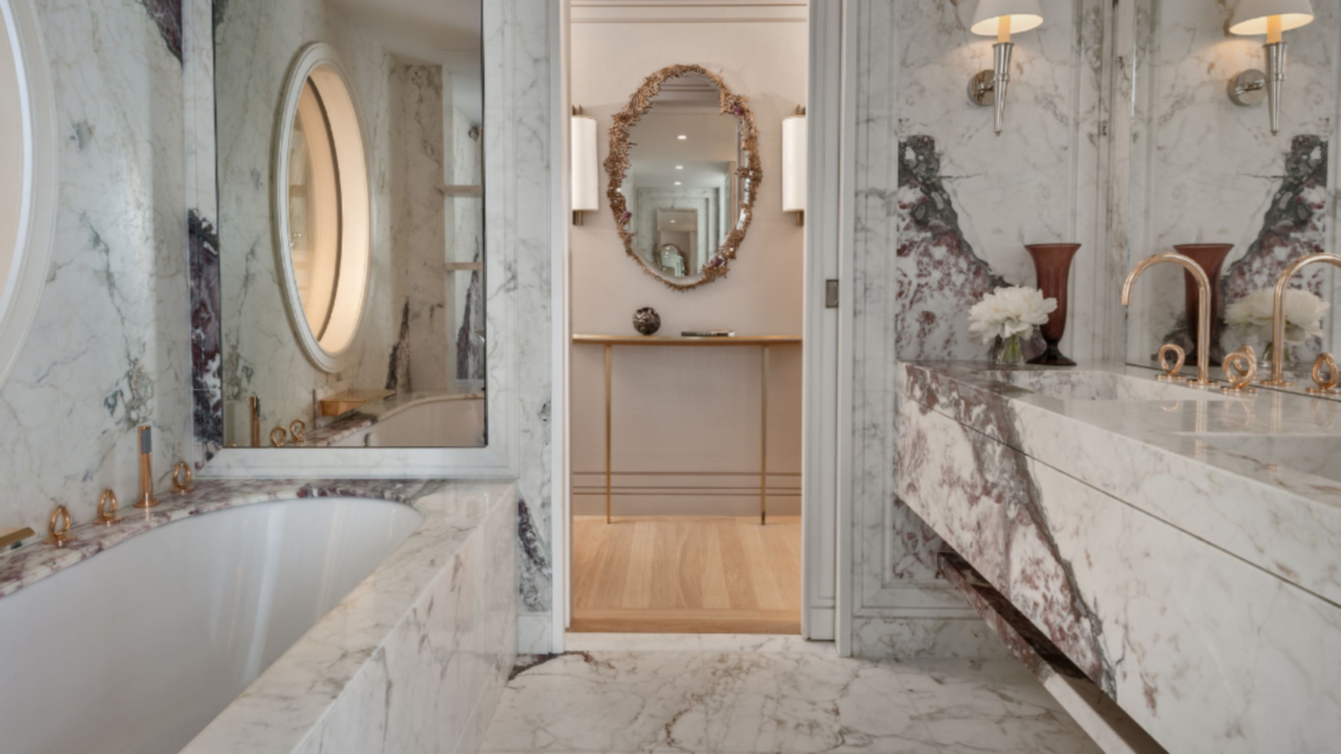 Salle de bain de la Suite Marie-Antoinette